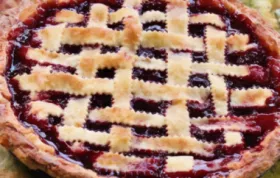 Delicious Fresh Cherry Pie Recipe