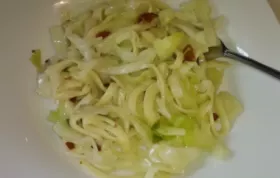 Delicious Fried Cabbage and Noodles Recipe