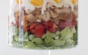 Delicious Fried Chicken Dinner Salad Recipe