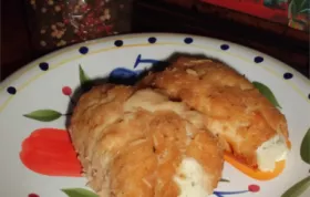 Delicious Garlic Cheese Chicken Rollups Recipe