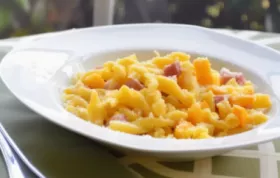 Delicious Gemelli Pasta with Roasted Pumpkin and Pancetta