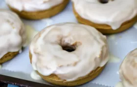 Delicious Glazed Pumpkin Donuts Recipe