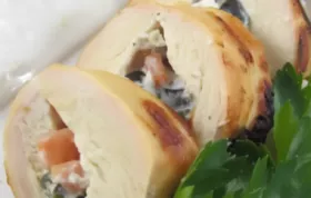 Delicious Greek Cream Cheese Stuffed Chicken Recipe