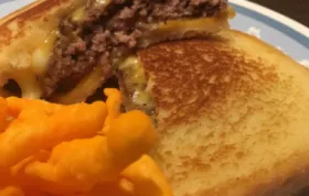 Delicious Grilled Cheese Patty Melts Recipe