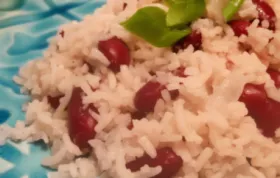 Delicious Haitian Style Rice and Beans Recipe