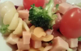 Delicious Ham Skroodle Salad