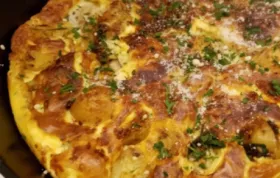 Delicious Hangtown Fry with Parmesan and Fresh Herbs