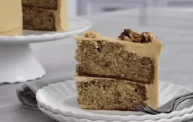 Delicious Homemade Banana Layer Cake