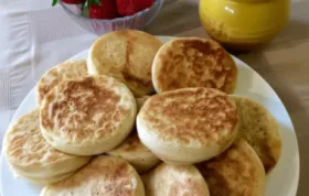 Delicious Homemade Crumpets to Enjoy with Tea