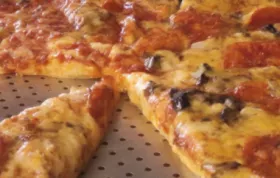 Delicious Homemade Pizza Recipe