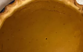 Delicious Homemade Pumpkin Honey Pie Recipe