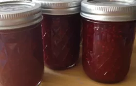 Delicious Homemade Red Raspberry Orange Jam Recipe