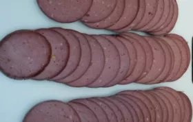 Delicious Homemade Smoked Deer Bologna Recipe