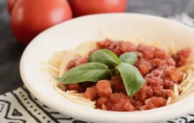 Delicious Homemade Turkey Pasta Sauce Recipe