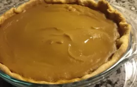 Delicious Honey Carrot Pie Recipe