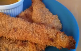 Delicious Honey Mustard Oven Baked Chicken Tenders Recipe
