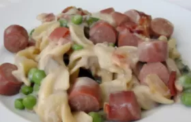 Delicious Hot Dog Noodle Casserole Recipe