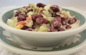 Delicious Kidney Bean and Sweet Pickle Salad Recipe
