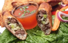 Delicious Korean Mandu Egg Roll Recipe