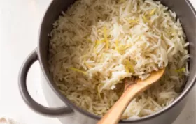 Delicious Lemon Basmati Rice Recipe
