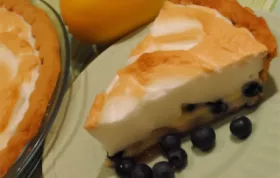 Delicious Lemon Blueberry Pie Recipe