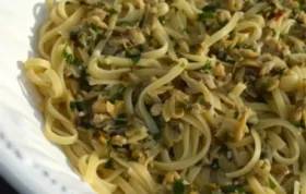 Delicious Linguine with White Clam Sauce