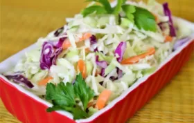 Delicious Lower-Fat Coleslaw Recipe