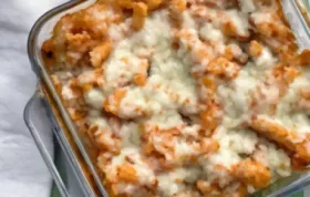 Delicious Meatless Baked Ziti