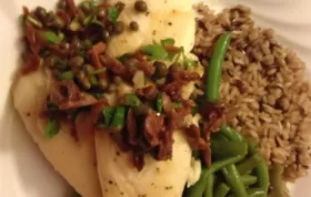 Delicious Mediterranean-Style Baked Tilapia Recipe