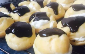 Delicious Miniature Chocolate Eclairs Recipe