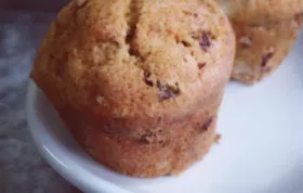 Delicious Mocha Chocolate Chip Banana Muffins