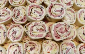 Delicious Muffuletta Pinwheels Recipe