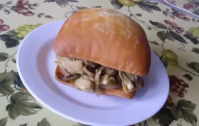 Delicious Mushroom and Artichoke Sandwich Recipe