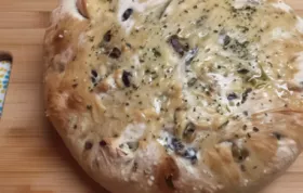 Delicious No-Knead Skillet Olive Bread