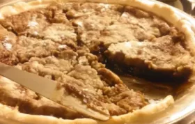 Delicious Not-Too-Dry Shoofly Pie Recipe