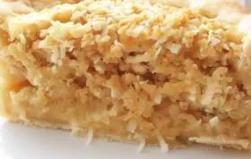 Delicious Oatmeal Pie III Recipe
