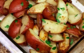 Delicious Oven Baked Parsley Red Potatoes Recipe