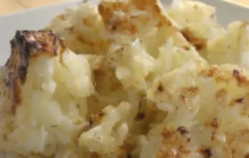 Delicious Oven Roasted Cauliflower Recipe