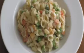 Delicious Pea and Bacon Pasta Salad