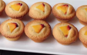 Delicious Peach Financiers Recipe