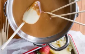 Delicious Peanut Butter Fondue Recipe