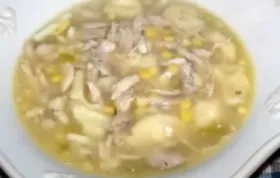 Delicious Pennsylvania Dutch Chicken Corn Soup Recipe