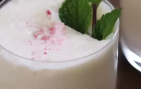 Delicious Peppermint Eggnog Punch Recipe