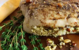 Delicious Pesto-Stuffed Pork Chops Recipe