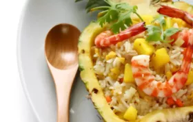 Delicious Pineapple Shrimp Fried Rice Recipe