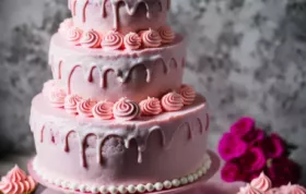 Delicious Pink Princess Cake Recipe