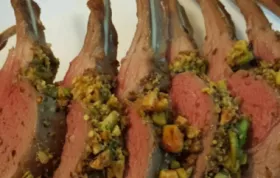 Delicious Pistachio-Crusted Rack of Lamb