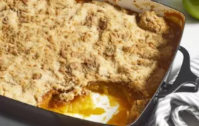 Delicious Pumpkin Apple Cobbler Recipe