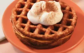 Delicious Pumpkin Chaffles Recipe