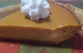 Delicious Pumpkin Cheese Pie with a Sweet Twist